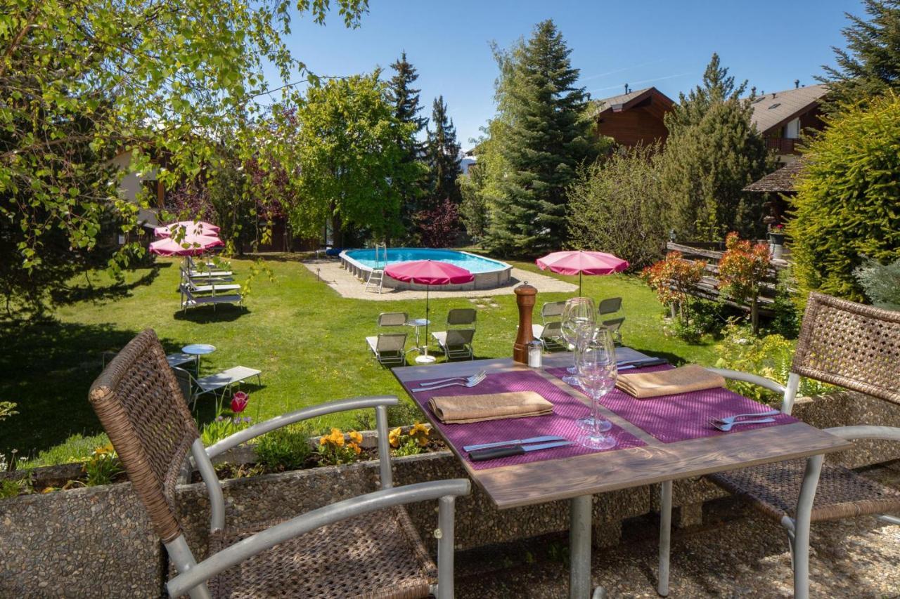 Hotel La Prairie Crans-Montana Exterior foto