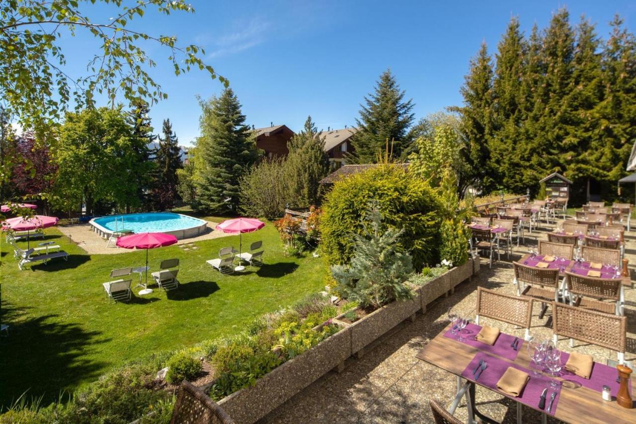 Hotel La Prairie Crans-Montana Exterior foto