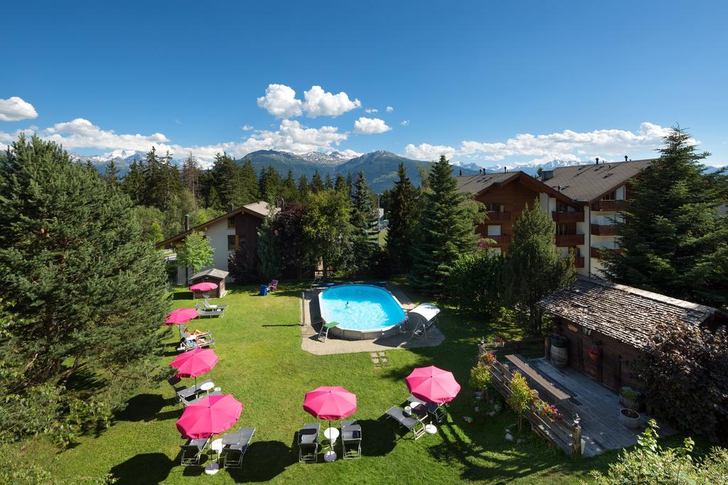 Hotel La Prairie Crans-Montana Exterior foto